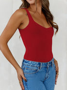 Solid Color Wide Strap Cami-Krush Kandy, Women's Online Fashion Boutique Located in Phoenix, Arizona (Scottsdale Area)