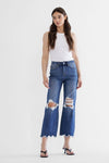 Mica 90s Vintage Relaxed Crop Flare Jeans-Denim-Krush Kandy, Women's Online Fashion Boutique Located in Phoenix, Arizona (Scottsdale Area)