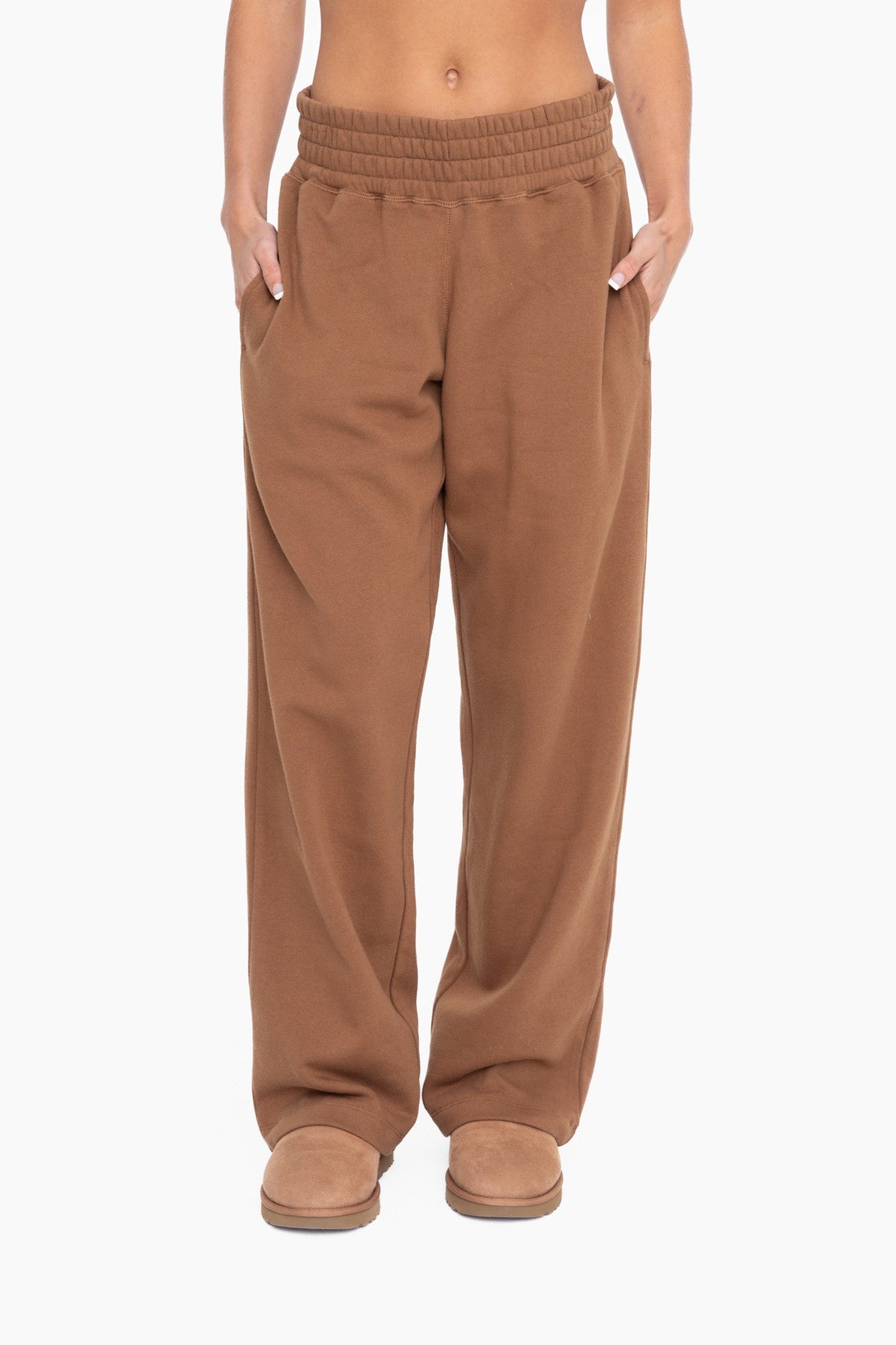 Brushed Cotton Lounge Pants-Krush Kandy, Women's Online Fashion Boutique Located in Phoenix, Arizona (Scottsdale Area)