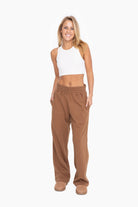 Brushed Cotton Lounge Pants-Krush Kandy, Women's Online Fashion Boutique Located in Phoenix, Arizona (Scottsdale Area)