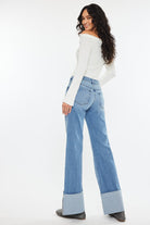 KANCAN MID RISE WIDE FLARE-Jeans-Krush Kandy, Women's Online Fashion Boutique Located in Phoenix, Arizona (Scottsdale Area)