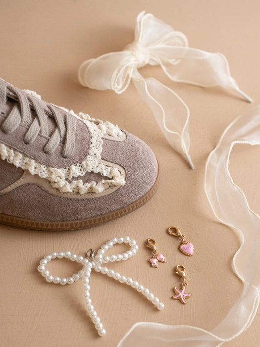 The April - Lace-trimmed Retro Sneaker-Shoes-Krush Kandy, Women's Online Fashion Boutique Located in Phoenix, Arizona (Scottsdale Area)