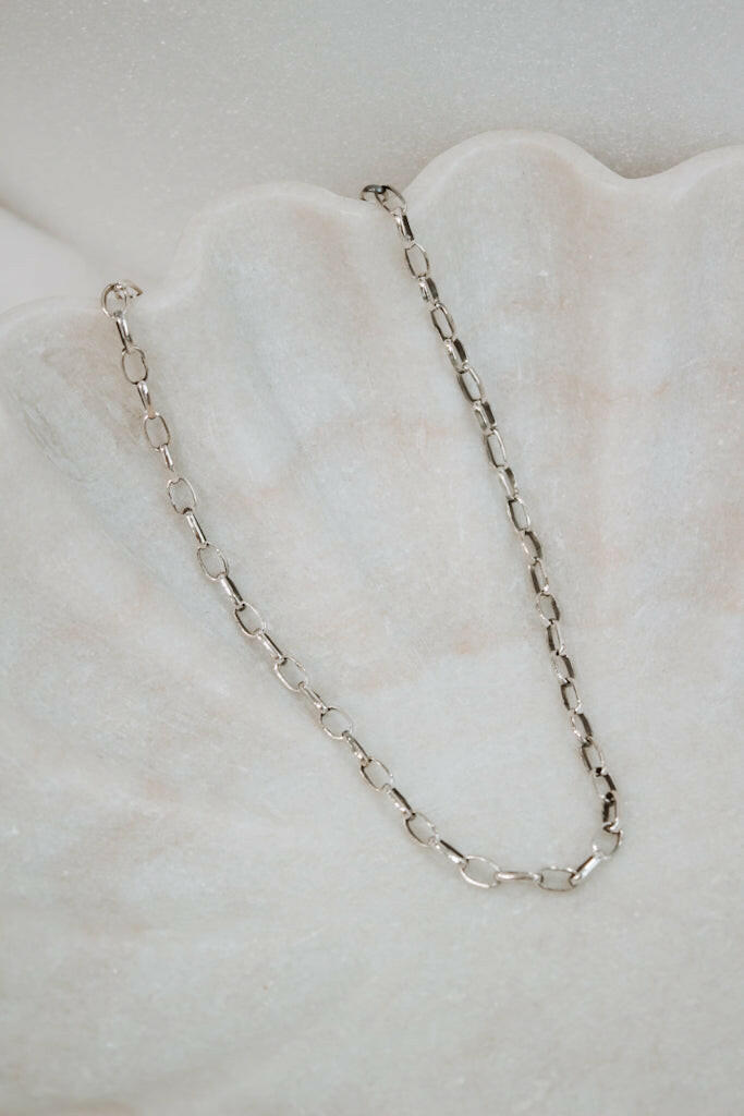 Bold Sterling Chain Necklace MADE TO ORDER-Chain Necklaces-Krush Kandy, Women's Online Fashion Boutique Located in Phoenix, Arizona (Scottsdale Area)