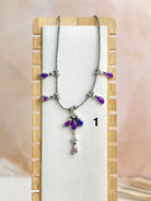 Desert Pearls Jasper Necklace sno 11-Necklaces-Krush Kandy, Women's Online Fashion Boutique Located in Phoenix, Arizona (Scottsdale Area)