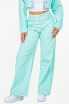 Aqua Bliss High Waist Wide Leg Jeans-Krush Kandy, Women's Online Fashion Boutique Located in Phoenix, Arizona (Scottsdale Area)