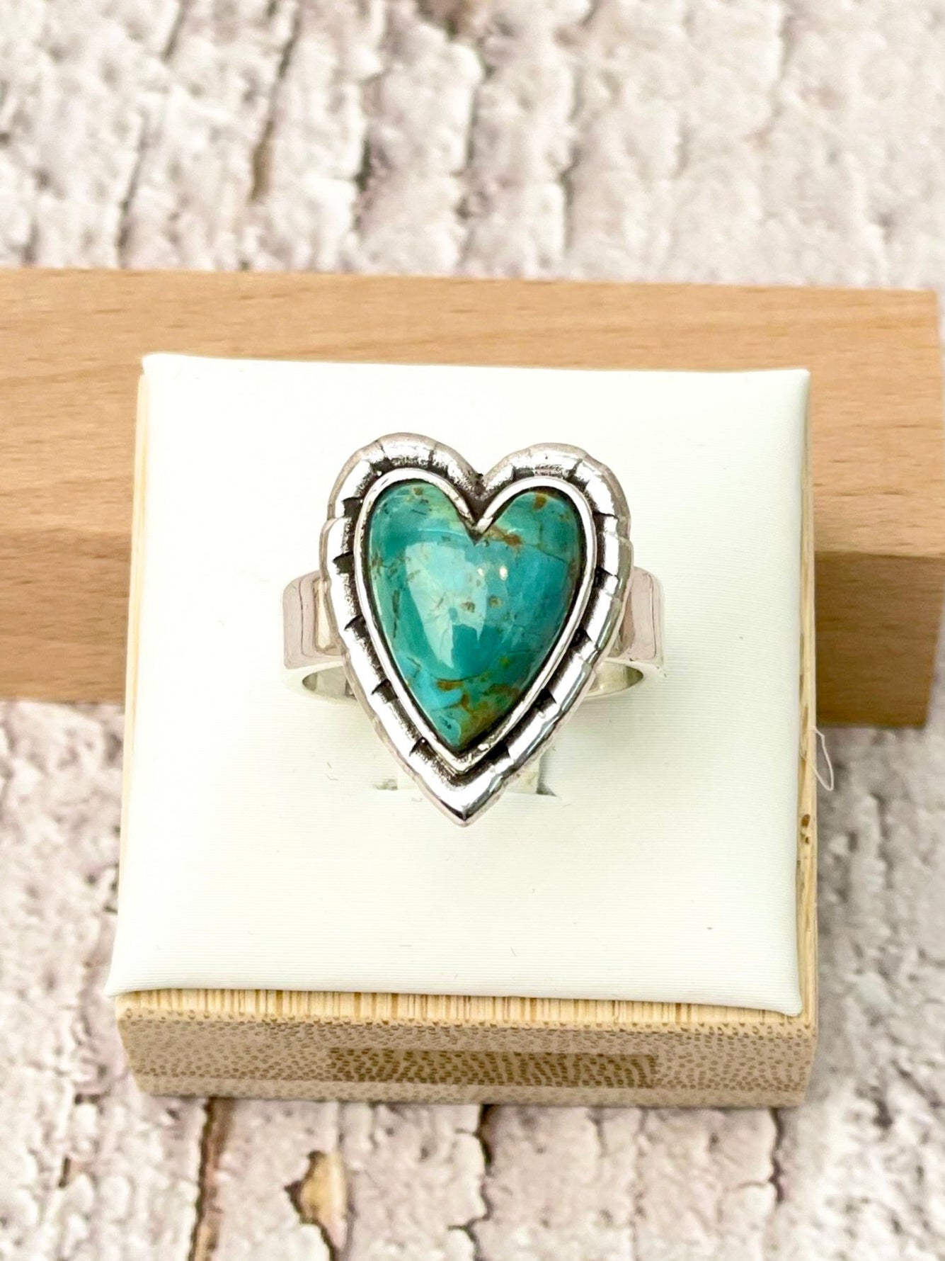 Love Is In The Air Heart Slab Ring-Rings-Krush Kandy, Women's Online Fashion Boutique Located in Phoenix, Arizona (Scottsdale Area)