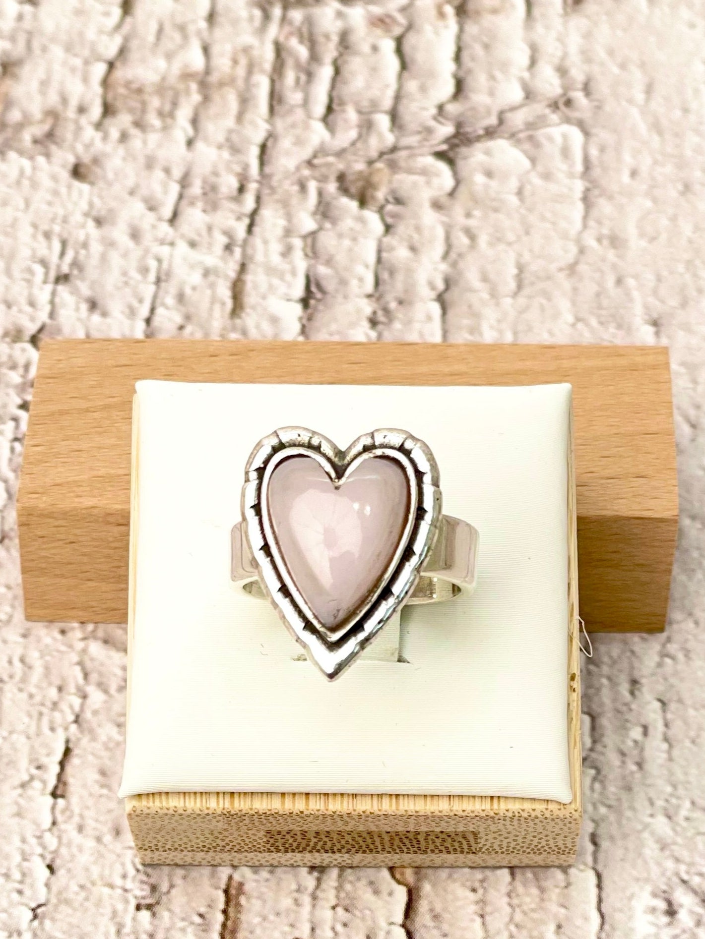 Love Is In The Air Heart Slab Ring-Rings-Krush Kandy, Women's Online Fashion Boutique Located in Phoenix, Arizona (Scottsdale Area)