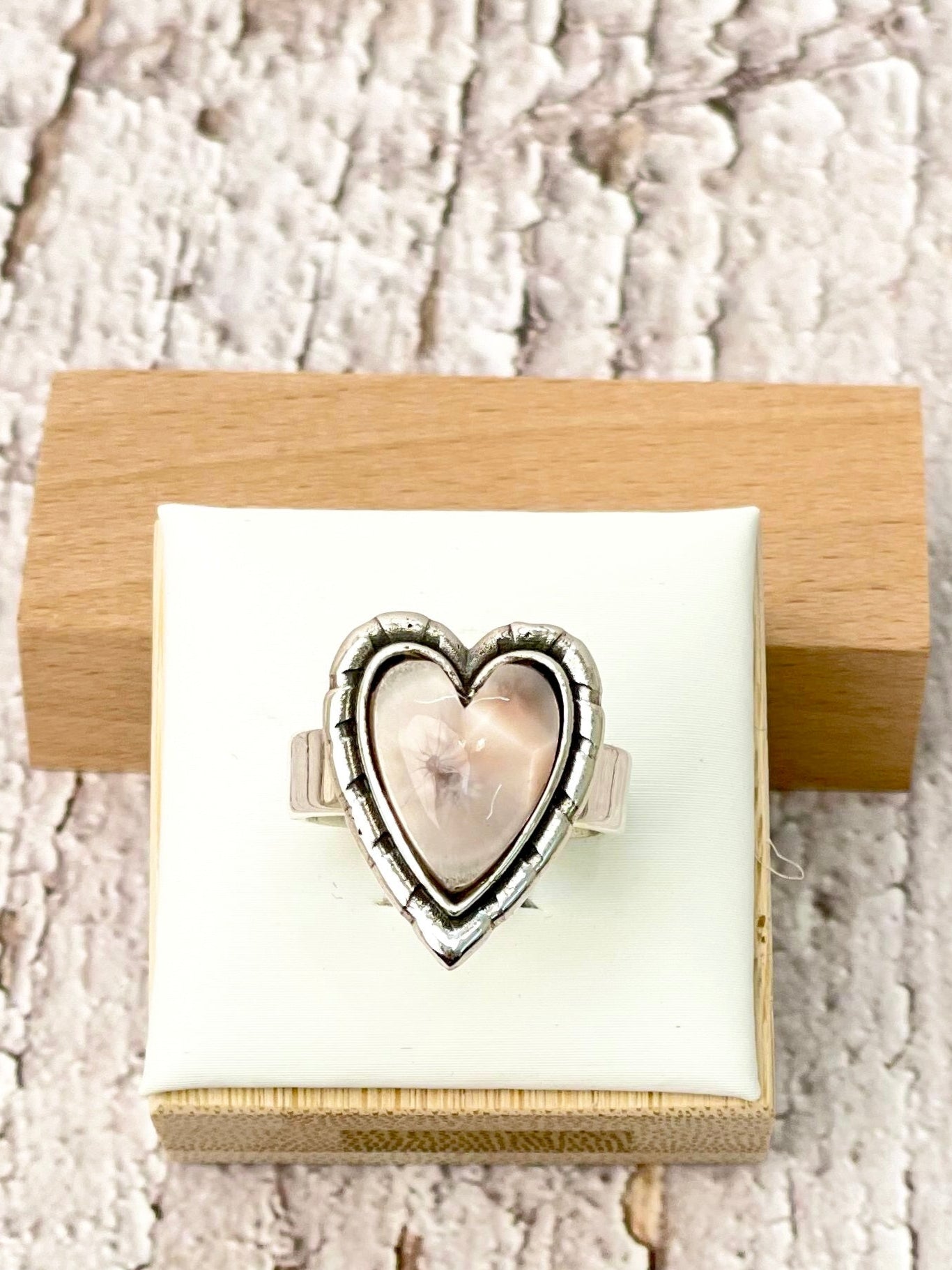 Love Is In The Air Heart Slab Ring-Rings-Krush Kandy, Women's Online Fashion Boutique Located in Phoenix, Arizona (Scottsdale Area)