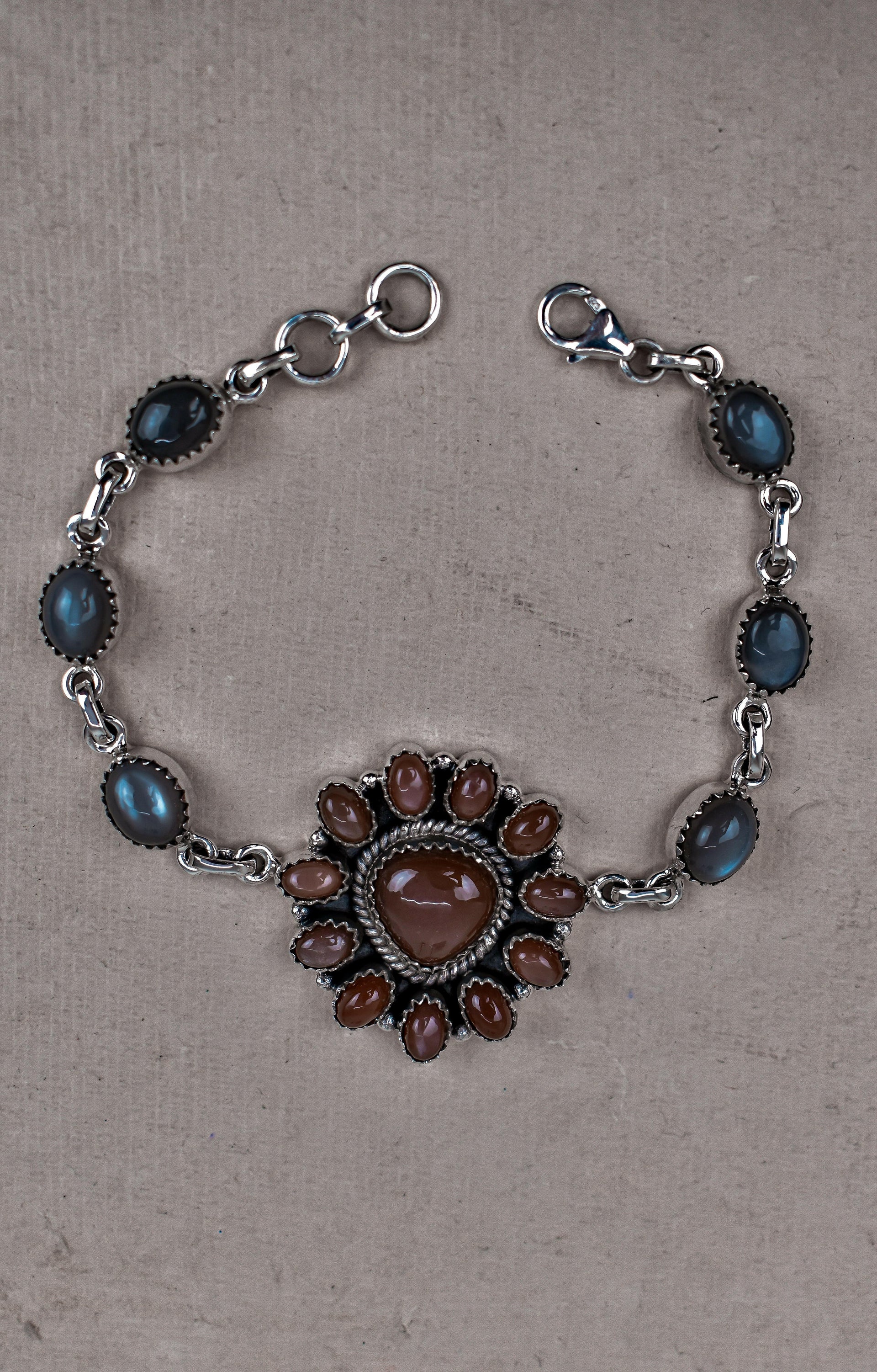 Stone Serenade Sterling Silver Gemstone Bracelet | MANY IN STOCK | PREORDER OPEN-Gemstone Bracelets-Krush Kandy, Women's Online Fashion Boutique Located in Phoenix, Arizona (Scottsdale Area)