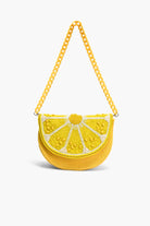 Zesty Lemon Beaded Crossbody-Purses & Bags-Krush Kandy, Women's Online Fashion Boutique Located in Phoenix, Arizona (Scottsdale Area)