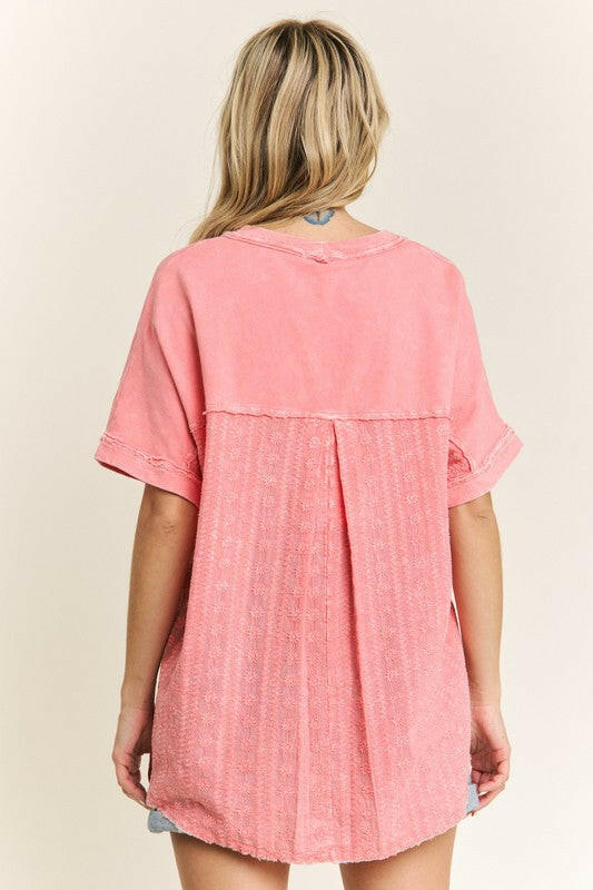 Sunset Stroll V-Neck Top-Tops-Krush Kandy, Women's Online Fashion Boutique Located in Phoenix, Arizona (Scottsdale Area)