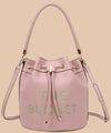 Love, Always Rhinestone Bucket Bag-Purses & Bags-Krush Kandy, Women's Online Fashion Boutique Located in Phoenix, Arizona (Scottsdale Area)