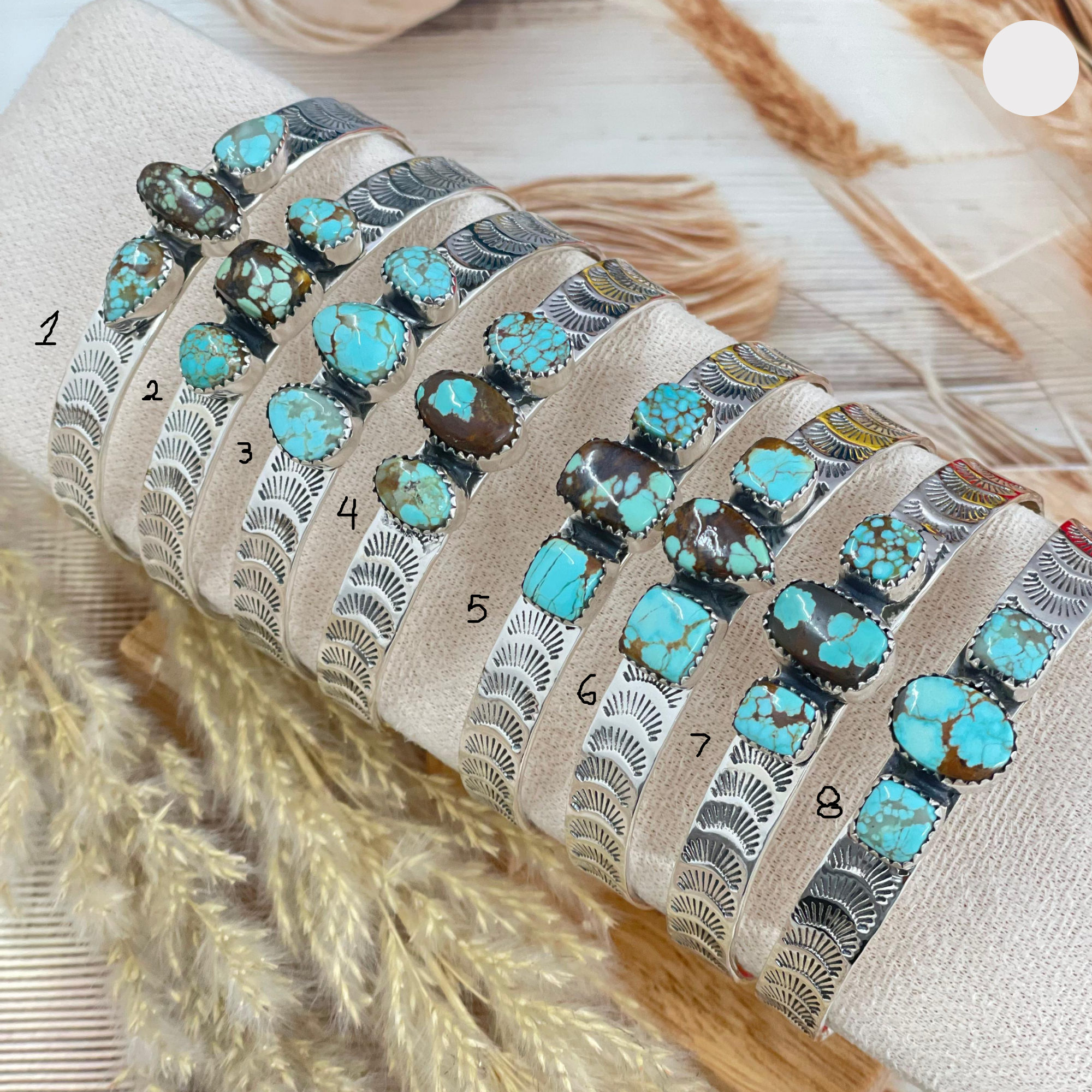 Mine 8 Stamped Cuff-Bracelets-Krush Kandy, Women's Online Fashion Boutique Located in Phoenix, Arizona (Scottsdale Area)