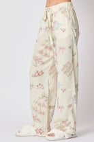 Print Satin Pajama, Pants Only-pajamas-Krush Kandy, Women's Online Fashion Boutique Located in Phoenix, Arizona (Scottsdale Area)