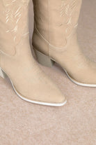 Flora - Floral Embroidered Western Boots-Boots-Krush Kandy, Women's Online Fashion Boutique Located in Phoenix, Arizona (Scottsdale Area)