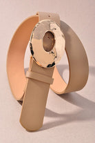 Brighter Days Metal Oval Buckle Belt-Belts-Krush Kandy, Women's Online Fashion Boutique Located in Phoenix, Arizona (Scottsdale Area)