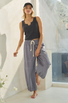 Balloon Shaped Cotton Pants-Bottoms-Krush Kandy, Women's Online Fashion Boutique Located in Phoenix, Arizona (Scottsdale Area)