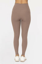 Soft Ribbed High Waisted Leggings-Leggings-Krush Kandy, Women's Online Fashion Boutique Located in Phoenix, Arizona (Scottsdale Area)