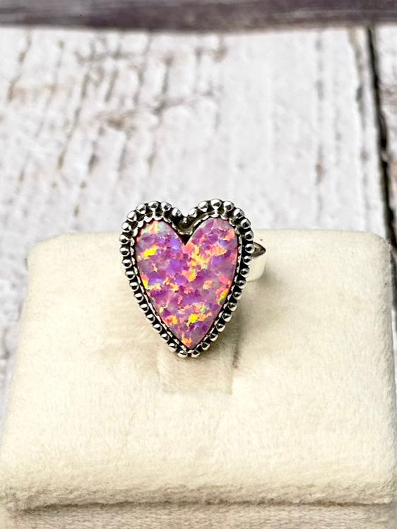 Long Heart Slab Ring Mini Version-Ring Sizers-Krush Kandy, Women's Online Fashion Boutique Located in Phoenix, Arizona (Scottsdale Area)