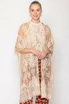 Meadow Bloom Lace Kimono-Kimono-Krush Kandy, Women's Online Fashion Boutique Located in Phoenix, Arizona (Scottsdale Area)