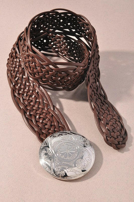 Western Braided Belt-Krush Kandy, Women's Online Fashion Boutique Located in Phoenix, Arizona (Scottsdale Area)