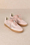 Giselle Suede And Woven Panels Sneakers-Shoes-Krush Kandy, Women's Online Fashion Boutique Located in Phoenix, Arizona (Scottsdale Area)
