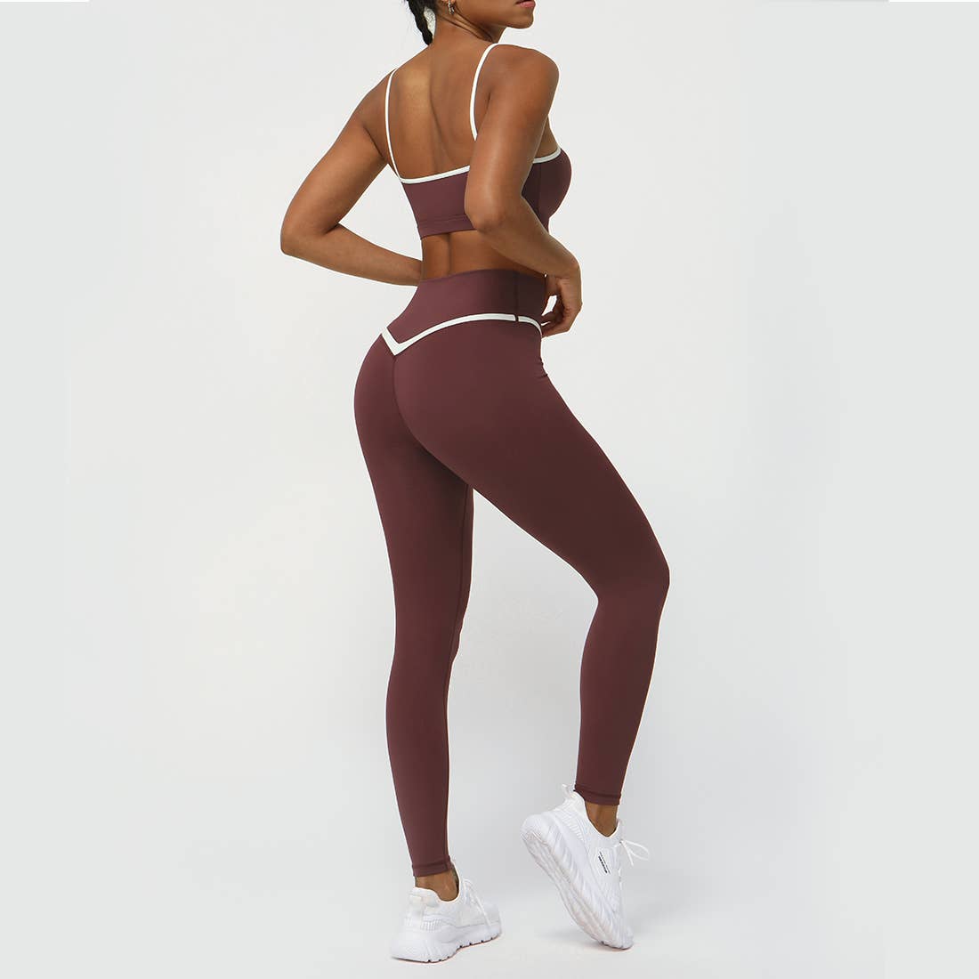 Color-Blocked Activewear Set-Leggings-Krush Kandy, Women's Online Fashion Boutique Located in Phoenix, Arizona (Scottsdale Area)