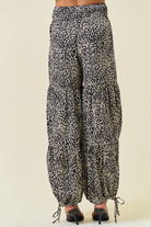 Printed Smocked Waist Tiered Wide-Leg Pants-Pants-Krush Kandy, Women's Online Fashion Boutique Located in Phoenix, Arizona (Scottsdale Area)