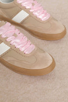 Dixie - Textured Platform Lace-up Trainers-Shoes-Krush Kandy, Women's Online Fashion Boutique Located in Phoenix, Arizona (Scottsdale Area)