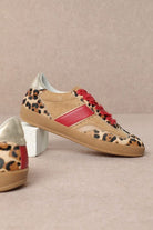 Dixie - Textured Platform Lace-up Trainers-Shoes-Krush Kandy, Women's Online Fashion Boutique Located in Phoenix, Arizona (Scottsdale Area)