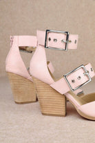 Hendrix Strappy Buckle Sandal-Sandals-Krush Kandy, Women's Online Fashion Boutique Located in Phoenix, Arizona (Scottsdale Area)