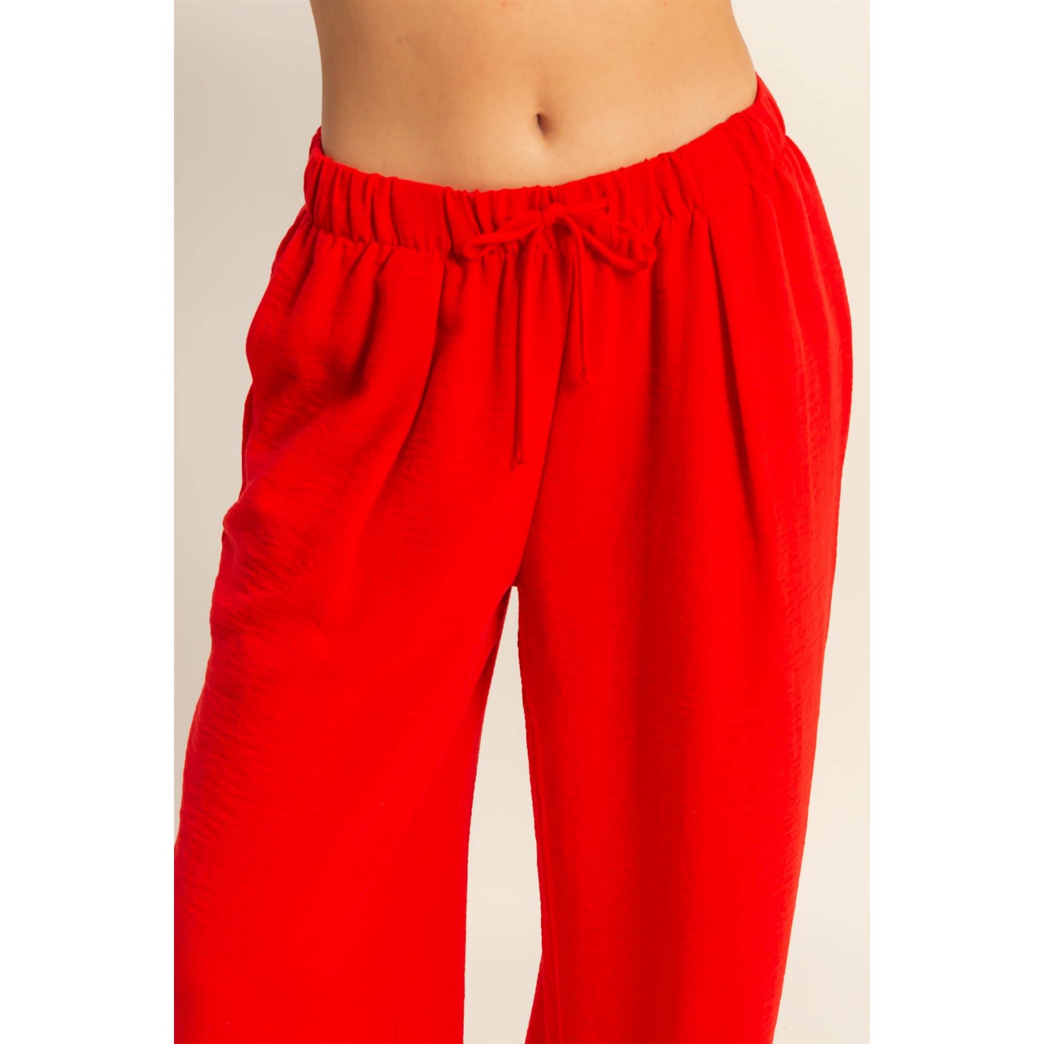 Stay Cute Wide Leg Pants-Sweatpants-Krush Kandy, Women's Online Fashion Boutique Located in Phoenix, Arizona (Scottsdale Area)