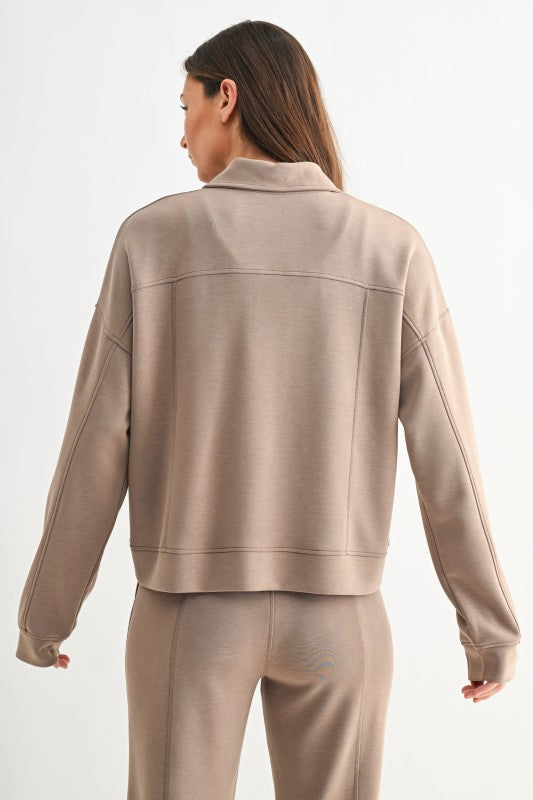 La guna Flow Zip Utility Jacket-Jacket-Krush Kandy, Women's Online Fashion Boutique Located in Phoenix, Arizona (Scottsdale Area)