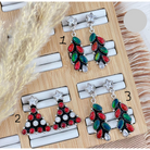 Holiday Cluster Earrings-Stud Earrings-Krush Kandy, Women's Online Fashion Boutique Located in Phoenix, Arizona (Scottsdale Area)