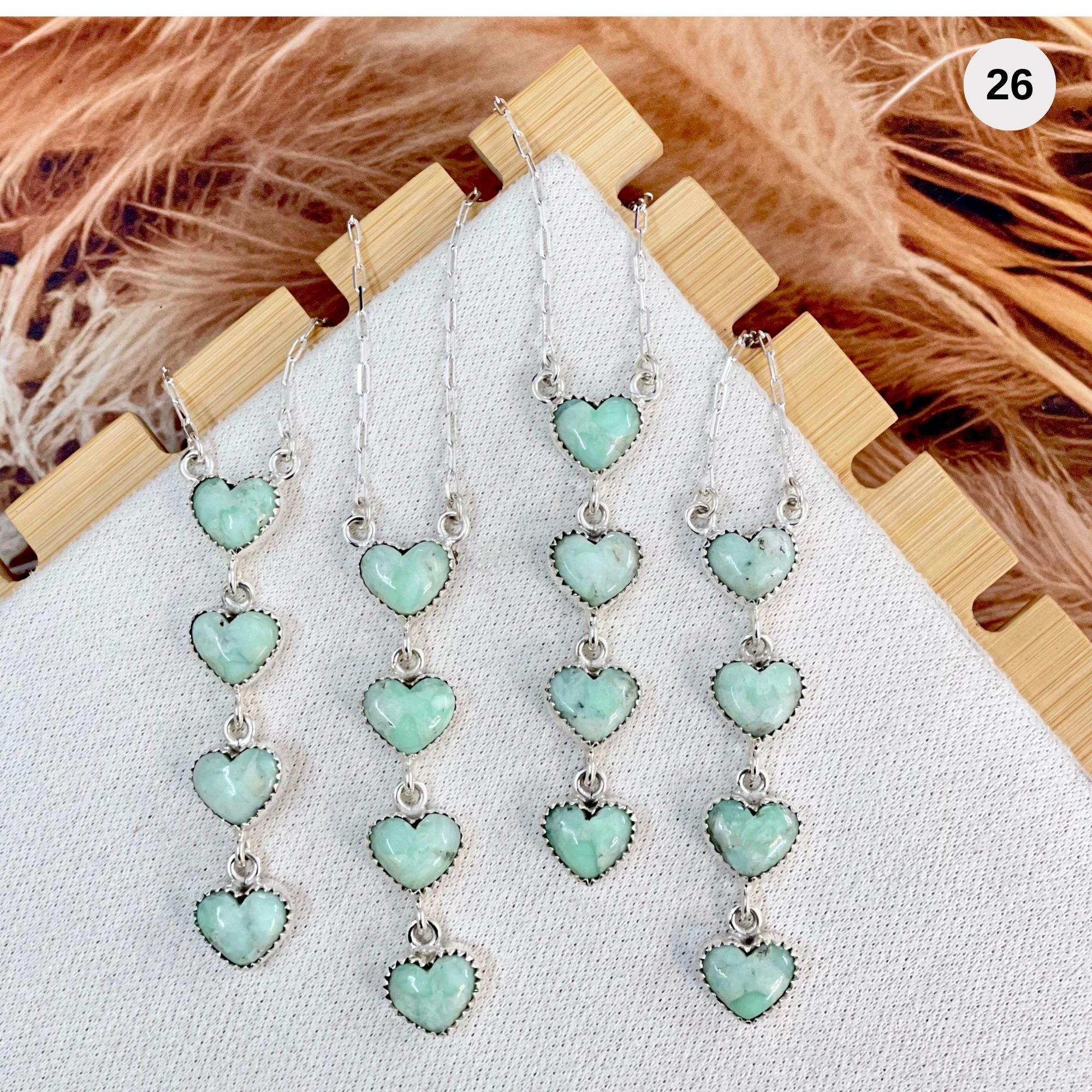 Falling For You Heart Stone Necklace-Necklaces-Krush Kandy, Women's Online Fashion Boutique Located in Phoenix, Arizona (Scottsdale Area)