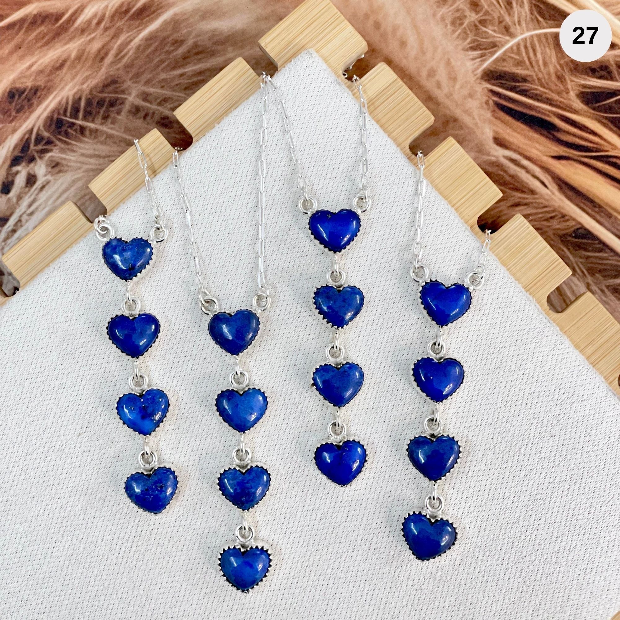 Falling For You Heart Stone Necklace-Necklaces-Krush Kandy, Women's Online Fashion Boutique Located in Phoenix, Arizona (Scottsdale Area)