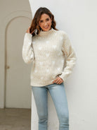 Heart Mock Neck Sweater-Krush Kandy, Women's Online Fashion Boutique Located in Phoenix, Arizona (Scottsdale Area)