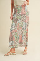 Boho Patchwork Maxi Skirt-Skirts-Krush Kandy, Women's Online Fashion Boutique Located in Phoenix, Arizona (Scottsdale Area)