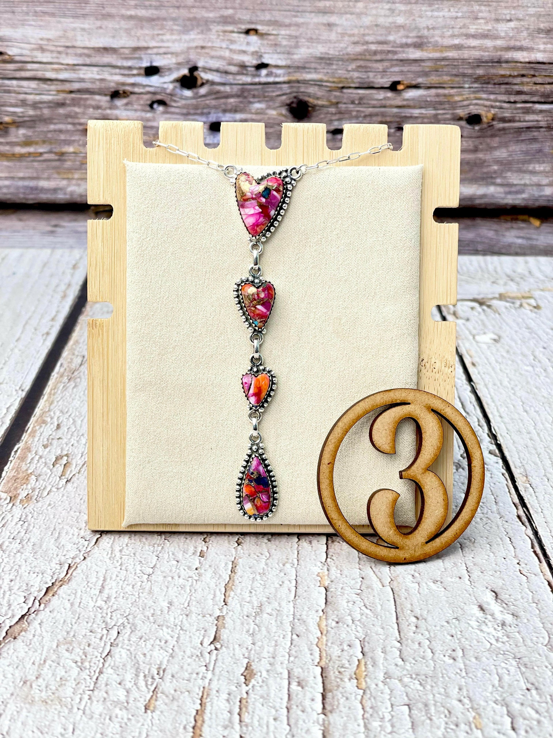 Be My Lover Heart Drop Necklace-Necklaces-Krush Kandy, Women's Online Fashion Boutique Located in Phoenix, Arizona (Scottsdale Area)