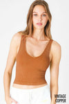 NIKIBIKI Mineral Wash Reversible Tank Top-Tanks-Krush Kandy, Women's Online Fashion Boutique Located in Phoenix, Arizona (Scottsdale Area)