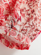 loral Print Tassel Tie Long Sleeve Flowy Mini Dress-Dresses-Krush Kandy, Women's Online Fashion Boutique Located in Phoenix, Arizona (Scottsdale Area)