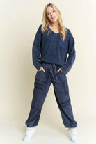 MineralWash Eyelet detailed Boho Joggers-Krush Kandy, Women's Online Fashion Boutique Located in Phoenix, Arizona (Scottsdale Area)