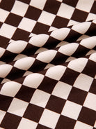 Checkered Drawstring Hoodie and Pants Set-2 Piece Outfit Sets-Krush Kandy, Women's Online Fashion Boutique Located in Phoenix, Arizona (Scottsdale Area)