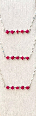 Desert Bar Jasper Fancy Chain Necklace-Necklaces-Krush Kandy, Women's Online Fashion Boutique Located in Phoenix, Arizona (Scottsdale Area)