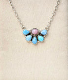 Wild West Golden Hill Half Daisy Necklace-Necklaces-Krush Kandy, Women's Online Fashion Boutique Located in Phoenix, Arizona (Scottsdale Area)