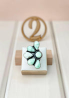 Paloma Half Cluster Rings-Rings-Krush Kandy, Women's Online Fashion Boutique Located in Phoenix, Arizona (Scottsdale Area)