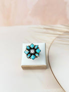Multi Opal & Crystal Cluster Rings-Rings-Krush Kandy, Women's Online Fashion Boutique Located in Phoenix, Arizona (Scottsdale Area)