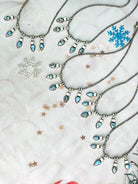 Winter Frost Golden Hills Lights Beads Necklace-Necklaces-Krush Kandy, Women's Online Fashion Boutique Located in Phoenix, Arizona (Scottsdale Area)