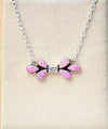 Sierra Opal Petals Bar Necklace-Necklaces-Krush Kandy, Women's Online Fashion Boutique Located in Phoenix, Arizona (Scottsdale Area)