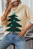 Christmas Tree Pullover Sweater-Sweaters-Krush Kandy, Women's Online Fashion Boutique Located in Phoenix, Arizona (Scottsdale Area)